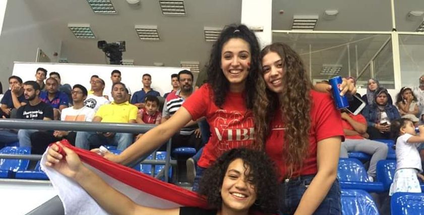 جمهو  البنات  في منتخب كرة الطايرة  بالإسماعيلية